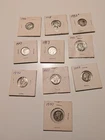 [Lot of 10] Mercury Dimes 1940-1945 90% Silver LOT 10 COINS!