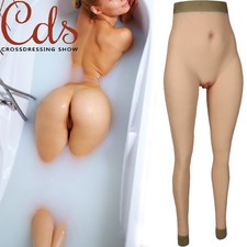 Silicone Underwear Shorts Panty Fake Vagina Transgender For Crossdresser