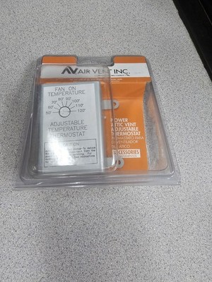 Air Vent Inc. 58033 Adjustable Temperature Thermostat TCTLTODM