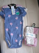 Baby Girls Carters Bundle 5 Pieces Size 6-9 Months New with Tags