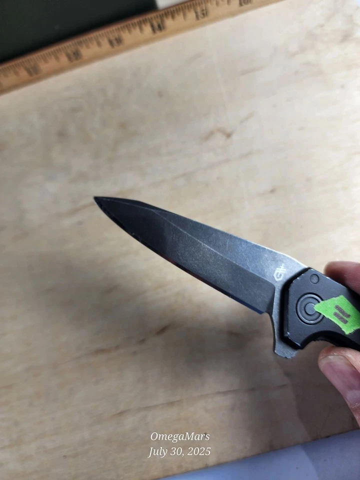 Gerber Fastball #11 Moderate usage, resharpened, flip is great - Image 3 of 4