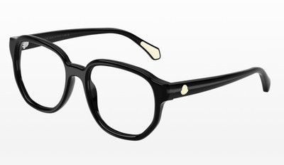 New MONCLER Reading Glasses ME 2027 5001 55-19 145 X-Large Black Frames Readers