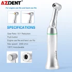 AZDENT Dental Endo Reciprocating Handpiece 10:1 Contra Angle Endodontic 60° M4