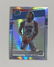 2020-21 Panini Donruss Optic Isaiah Stewart Lucky Envelopes Prizm RC #166 SSP /8