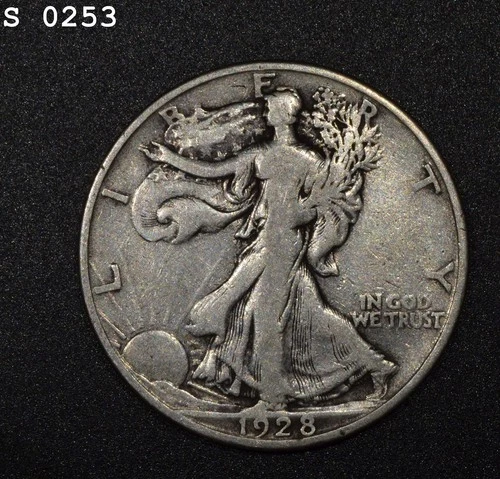 1928-S Liberty Walking Half Dollar "Fine"
