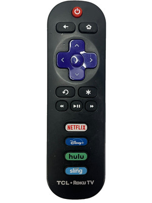 TLC Roku TV Replacement Remote- Battery Included- Tested