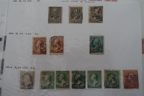 United States USA Stamp Collection Useful Early Ranges from 1862-66 Onwards - Picture 5 of 24