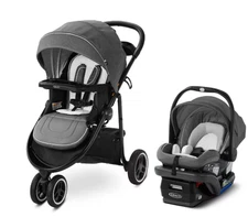 Graco Modes 3 Lite Platinum Travel System SnugRide Wit Fashion New - Open Box