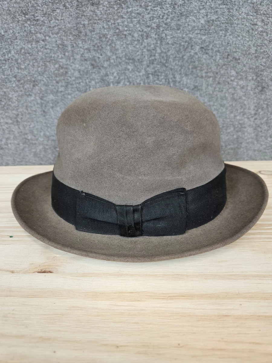 Fedora/Trilby Vintage Hats for Men 7 1/4 Size for sale | eBay