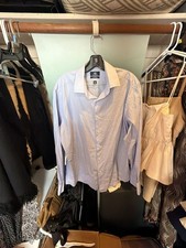 Dockers Fitted Stretch Collar Long Sleeve Button-Down Dress Shirt