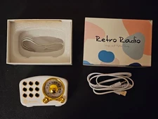 Retro Radio: Unique and Retro Design - Open Box - Never Used - Received as Gift