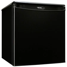 DANBY DAR017A2BDD Refrigerator,1.7 cu ft,Black 6RNP8