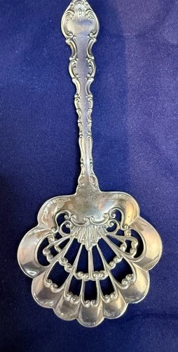 Strasbourg by Gorham Sterling Silver Pierced Bon Bon/Nut Spoon No Monograms 20g