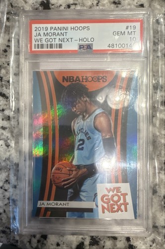 2019-20 Panini NBA Hoops - We Got Next Ja Morant #19 Holo (RC)