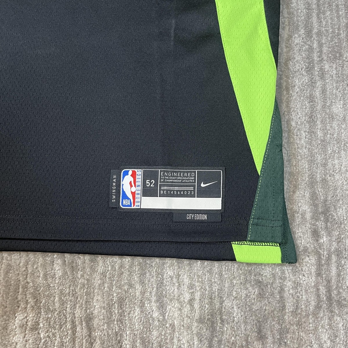 Boston Celtics Jersey Mens XL NBA Basketball City Edition Nike