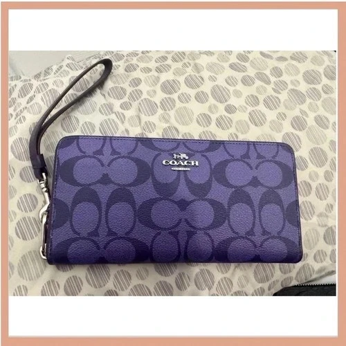 25+ coach signature purple wallet for sale | Updated Oct 2026