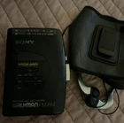 Sony Walkman Cassette Player WM-FX16 Black Mega Bass Only FM Radio Works