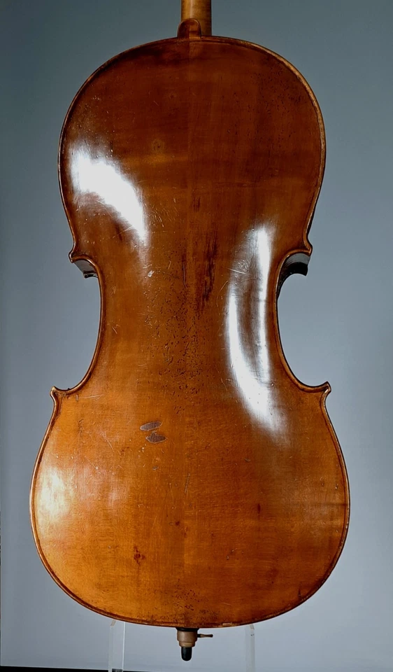 4/4 cello by Carl Gottlob Schuster Mark Neukirchen 1896 - Image 3 of 4
