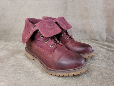 Timberland Earthkeepers Boots. Burgandy.