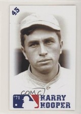 2000 Dunkin Gum Hall of Fame Harry Hooper #45 HOF 0w6