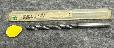 OSG HSS-E JOBBER LENGTH DRILL BIT 2 FLUTE RIGHT HAND CUT DIAMETER 6.9MM