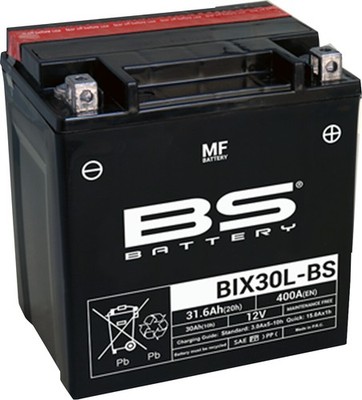 BS Battery Maintenance Free Battery BIX30L-BS #300753 BMW/Moto-Guzzi/Ducati