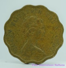 1983 Hong Kong 20 Cents coin featuring Queen Elizabeth II