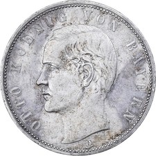 [#1117090] German States, BAVARIA, Otto, 5 Mark, 1902, Munich, Silver, AU, KM:91