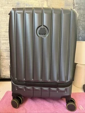 Delsey Paris Accelerate 22" Hardside Carry-On Spinner Gray