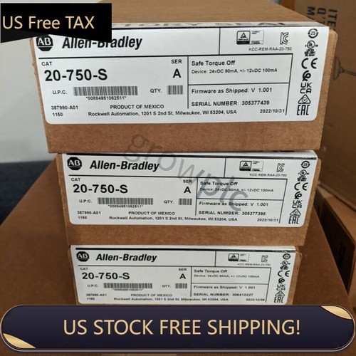 New AB 20-750-S Series A PowerFlex 750 Safe Torque Off Option Module | eBay