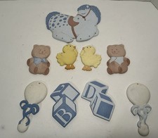 Make Your Own Baby Wind Chime Mobile Ceramic Pendants Horse Ducks Teddy Bear
