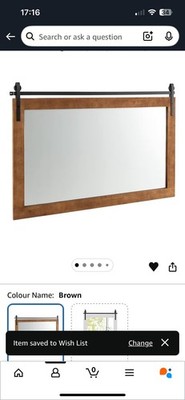 Holzspiegel im Landhausstil 101 x 66 cm Neu in OVP