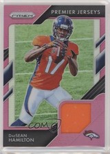2018 Panini Prizm Prizm Premier Jerseys Pink Prizm DaeSean Hamilton #PP-32 g6p