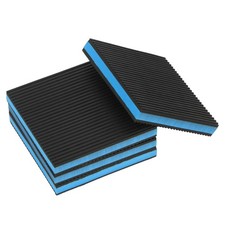6" x 6" x 7/8" EVA Rubber Shock-absorbing Pad 4Pcs Anti Vibration Pads