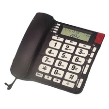 ASDA Tech Big Button Landline Phone Easy Use Home Telephone with Speakerphone