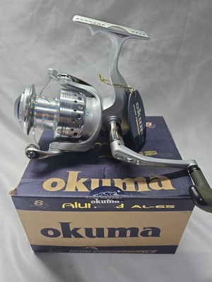 Okuma Alumina AL-65 Spinning Reel 4.8:1 Ratio, New In Box