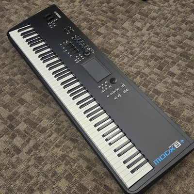 YAMAHA MODX8+ 88-Key Synthesizer AWM2 FM-X Hybrid Engine w/ Adapter Manual