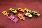 Vintage 1988 Hot Wheels Micro Color Racers Lot Of 8 Cars Good Shape VW