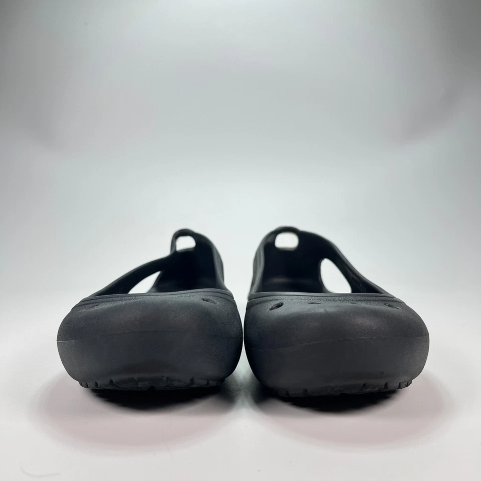 Crocs Kadee Ballet Flats Black Comfort Slip On Lightweight Shoes Women’s Size 8 - Image 2 of 4