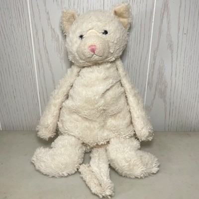 Jellycat London White Bianca Kitty Cat Plush White Stuffed Plush Official 14''