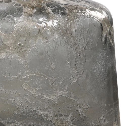 Uttermost 17840 Storm 6-1/4"W Glass and Iron Bottles - Set of 2 - Silver - Picture 3 of 4