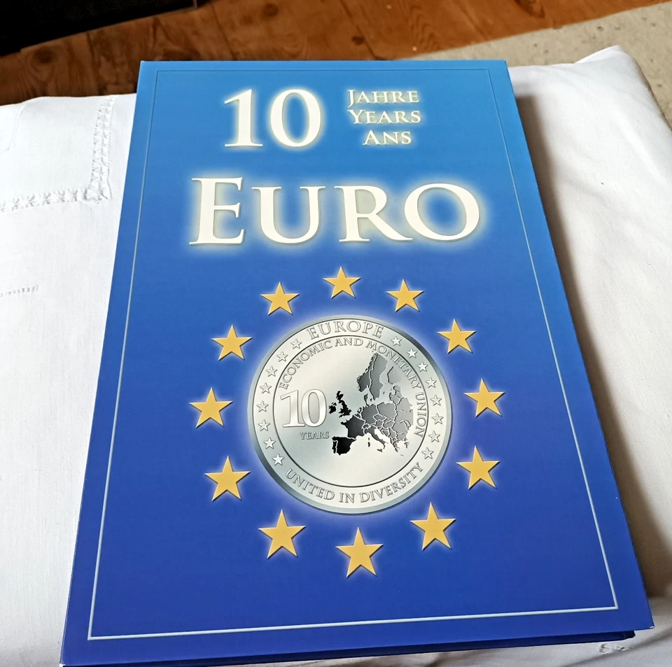 15 Medaillen 10 JAHRE EURO -MÜNZEN 2016  Auflage 9.999 - Bild 1 von 4