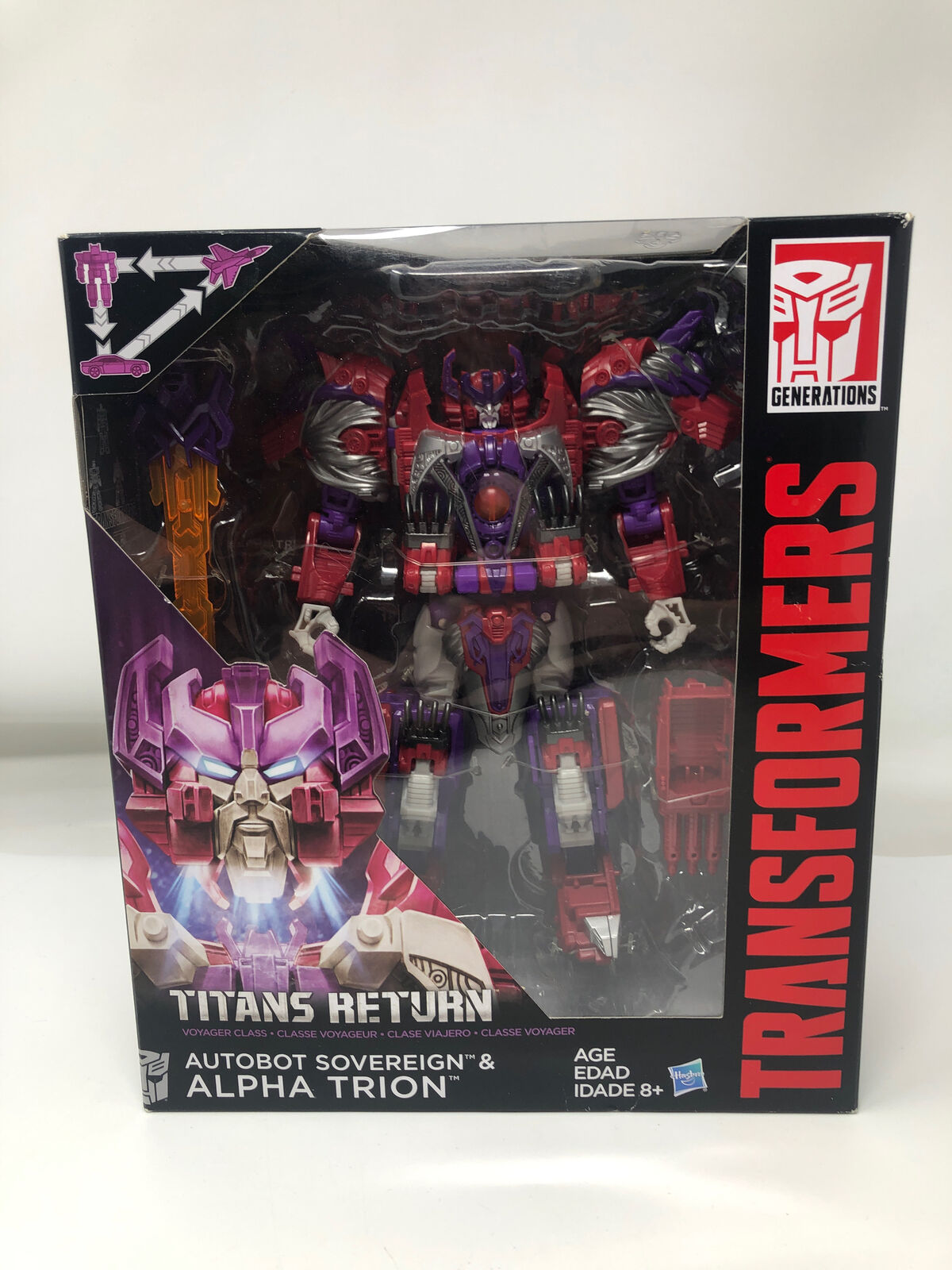 Transformers Generations Titans Return Autobot Sovereign and Alpha Trion