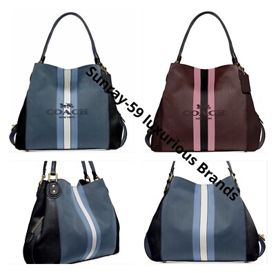 coach edie 31 horse and carriage shoulder bolsa