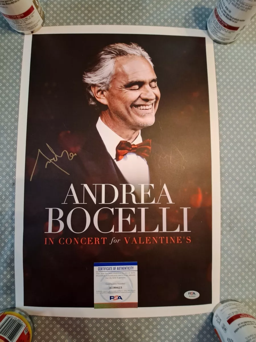 Andrea Bocelli – Signed Album (Cd) – Andrea - SignedForCharity