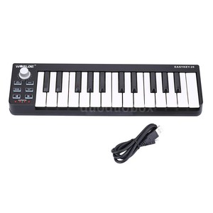 Worlde-Easykey-25-Portable-Keyboard-Mini-25-Key-USB-MIDI-Controller-New-D11S