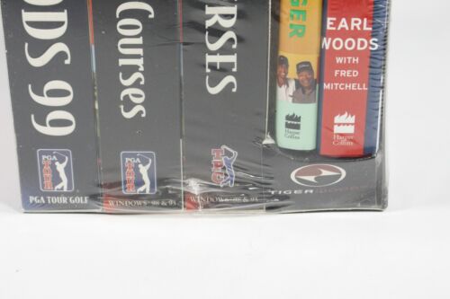 Tiger Woods 99 Collection PGA Tour Golf (PC) CD ROM Windows Big Box - Sigillato - Foto 4 di 8