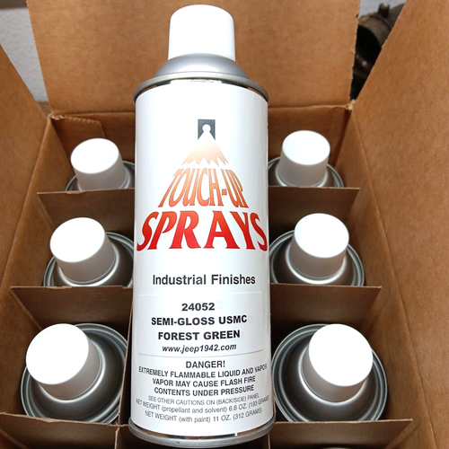 Gillespie Military Spray Paint. 24052 SemiGloss USMC Forest Green. eBay