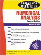 Schaum's Outline of Numerical Analysis 9780070552210 by Scheid, Francis