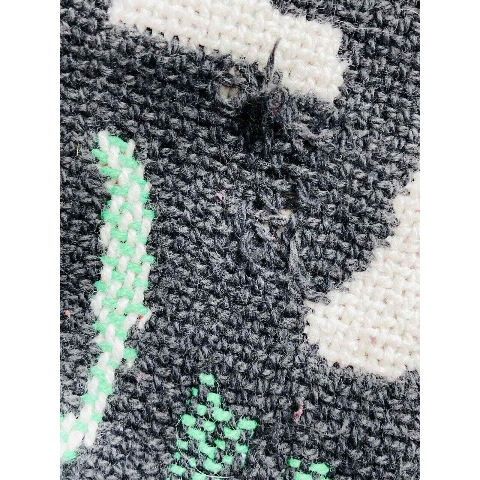 Woven Tapestry Throw Blanket Christmas Wise Men Child Born Bethlehem Reversible